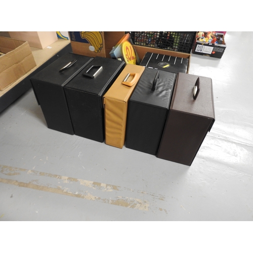 102 - 5 x LP cases (empty)