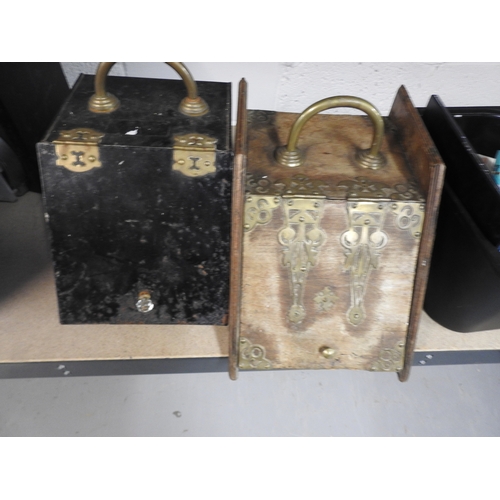 68 - 2 Coal boxes