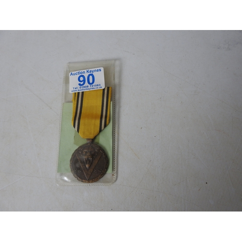 90 - WW2 Belgium Victory medal