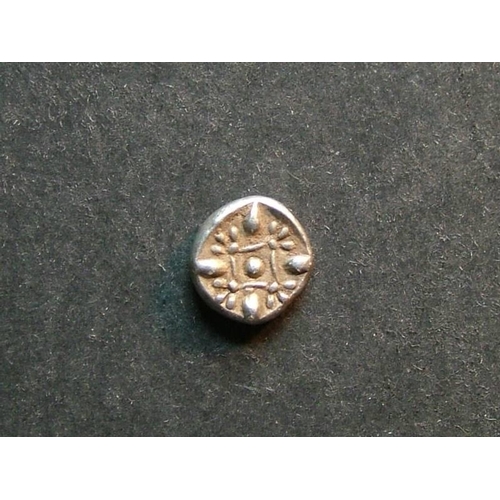 138 - Miletos in Ionia (Asia Minor).  Ar Obol (1/12 Stater), 1.2g, c.550-525BC.  Hd. & forepart of lion in... 