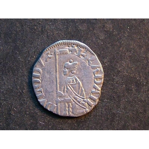 151 - ITALY.  Venice.  Francisco Dandolo (1329-1339), Ar Soldino, 17mm, c.1.0g, + FRA DANDVLO DVX, Dandolo... 