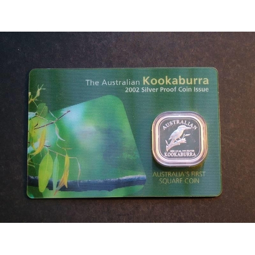 203 - AUSTRALIA.  50 Cents, 1/2oz silver Kookaburra, KM875, Proof, NFDC