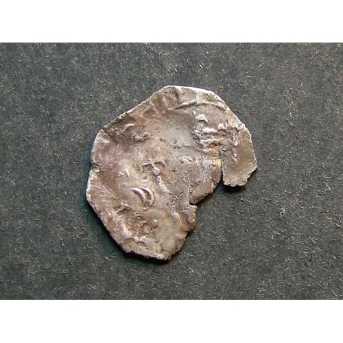 264 - Henry II (1154-1189).  Ar Penny, “Tealby” type, class C, S-1339, Good, large chip.