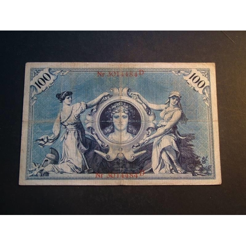 32 - GERMANY.  100 Mark, 17.4.1903, P-22, VG