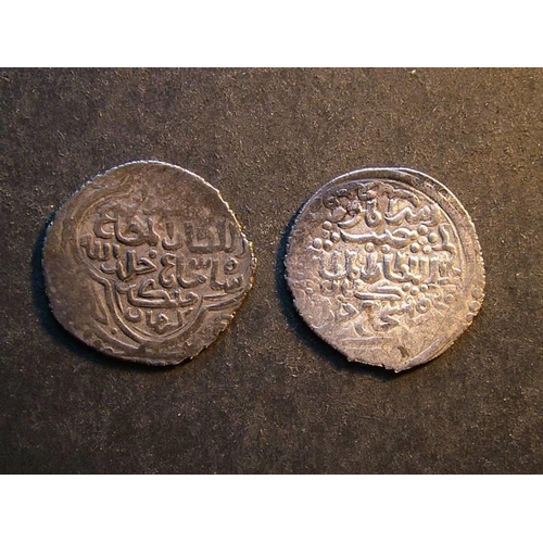 137 - ISLAMIC.  Muzaffarids, Shah Shuja ibn Mohammed, AH759-786 (=CE1358-86), Ar Triple-Dirhem, 2.8g, Kirw... 