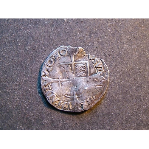 221 - Philip & Mary (1554-1558). Ar Groat, mmk lis, S-2508, Good/VG, sigs, chipped.