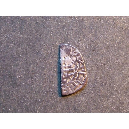 336 - SCOTLAND.  William I, “The Lion” (1165-1214), Ar cut ½d, short cross type, Phase B, HV]EWALTE[R, S-5... 