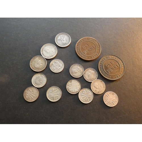 182 - AUSTRALIA.  Collection of pre-decimal minors, including 1d (1918, 1933), 3d (1910, 1925, 1928, 1936 ... 