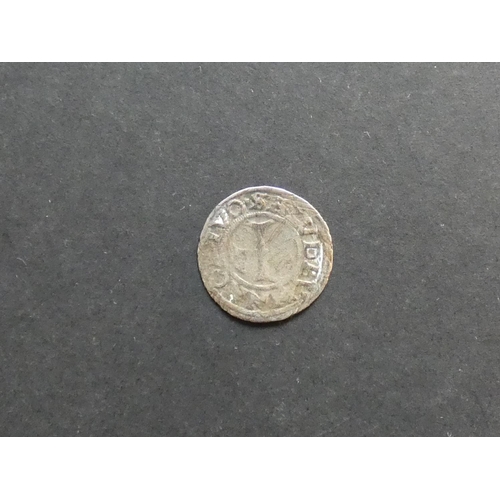 220 - GERMAN STATES.  Stralsund.  Ar Schilling, (15)38, DEVS IN NOM TVO SALV, short cross in circle, with ... 