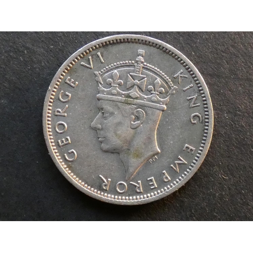 387 - MAURITIUS.  ½ Rupee, 1946, KM23, VF