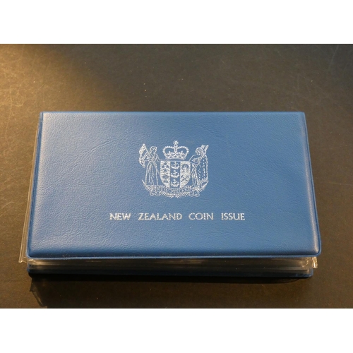 403 - NEW ZEALAND.  Proof set, 1978, 1c to silver $1, in original case, FDC