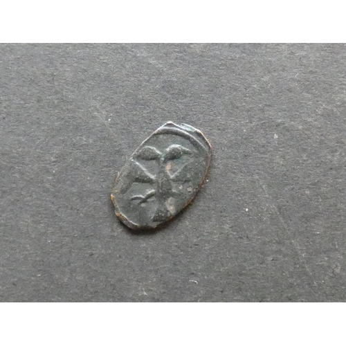 408 - RUSSIA – United North-Eastern Russia.  Vasily Ivanovich (1503-1533), copper wire Pul, approximately ... 