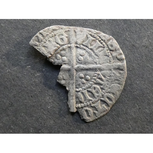 440 - SCOTLAND.  Robert III (1390-1406), Silver ½-Groat, heavy coinage, Edinburgh mint, triple pellet stop... 