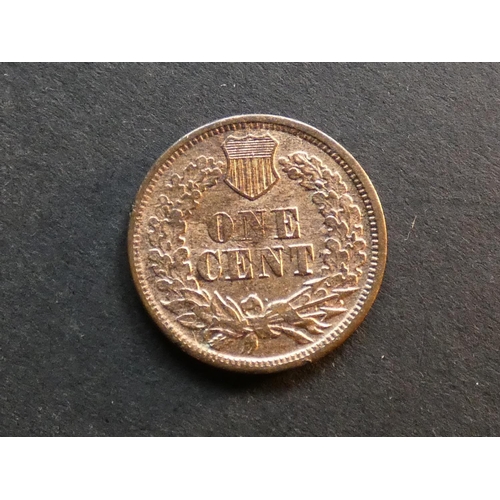479 - UNITED STATES OF AMERICA.  1 Cent, 1864, bronze issue, without designer’s initial L, KM90a, NVF/GVF,... 