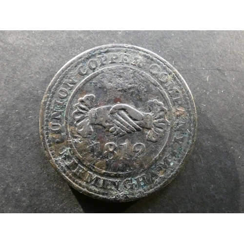 520 - TRADESMEN’S TOKENS – 19TH CENTURY. England, Yorkshire, Bradford, 1d, Birmingham Union Copper Company... 