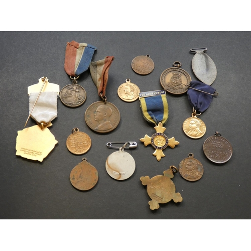 535 - NATIONAL & LOCAL EVENTS.  United Kingdom,  Various medals & medalets, including THE IMPERIAL SOCIETY... 