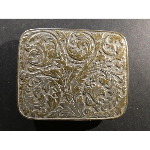 COIN HOLDER. Edwardian springloaded coin holder to hold various denominations ½d, 1d, 3d, 6d and 1
