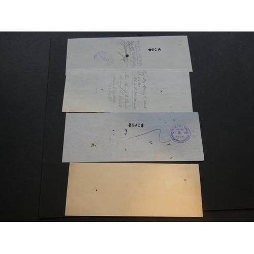 82 - CHEQUES - United States of America. C.W. SMITH & Co., Cooperstown, N.Y., 