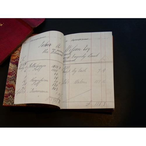 83 - BANKING EPHEMERA. ALNWICK & COUNTY BANK, bank book for the account of Miss Rosamona Moises, recordin... 