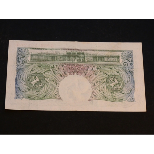 55 - BANK OF ENGLAND. 1 Pound.  Sign. PEPPIATT, Dug.B260 (BE52e), serial number C93B 655269, GVF