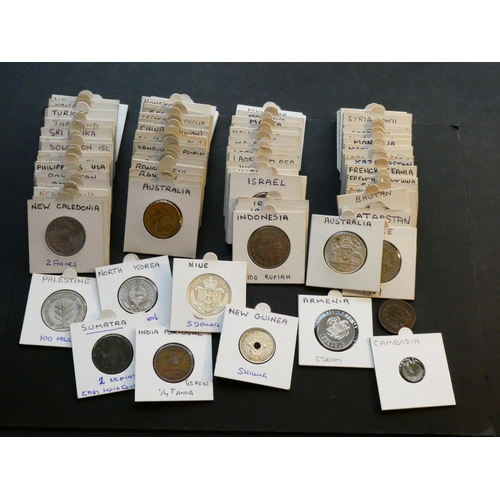 104 - COLLECTION – Middle East & Asia.  18th to 21st century minors, a few silver, including Cambodia, 2 P... 