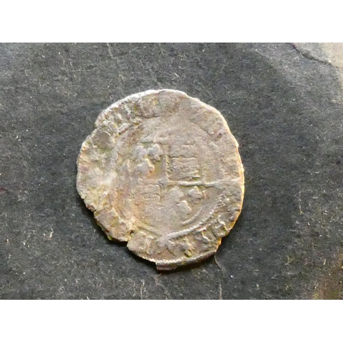 206 - ENGLAND.  Henry VIII (1509-547), base silver Penny, 3rd coinage, facing bust, (1544-1547), Bristol m... 