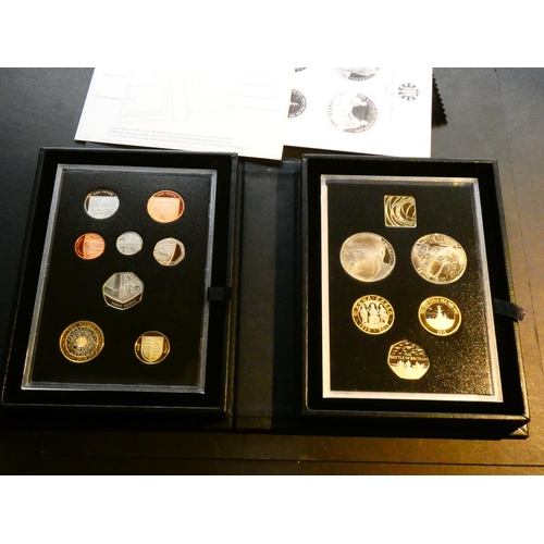 328 - UNITED KINGDOM. Proof Set. 2015, “Collector’s edition”, thirteen coins in double case, FDC