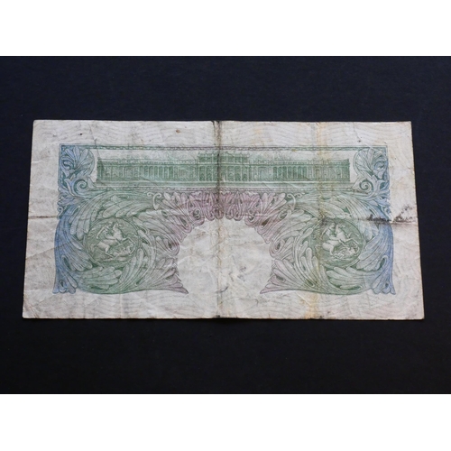 34 - GREAT BRITAIN - BANK OF ENGLAND. 1 Pound.  Sign. MAHON, B212 (BE41c), serial number F77 846333, VG