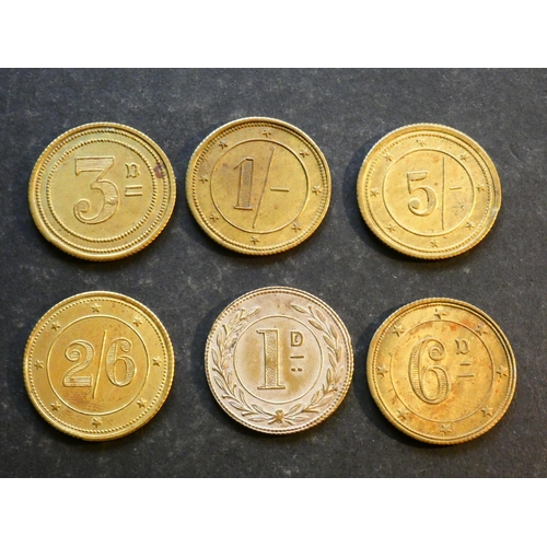 449 - CHURCH TOKENS.  Wales, circa 1920s, common obverse; METHODIST FREE CHURCH. NEWPORT – MON., SALE OF W... 