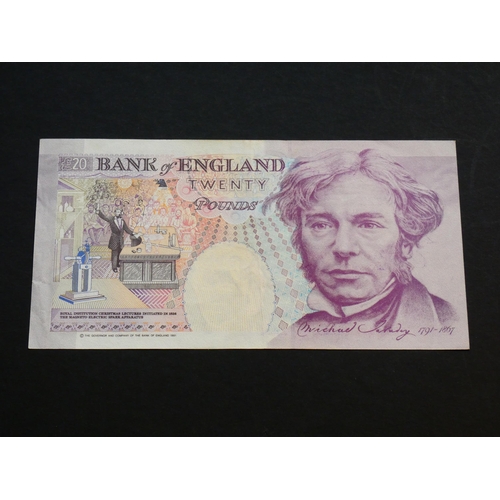 62 - GREAT BRITAIN – BANK OF ENGLAND.  20 Pounds.  Sign. GILL, B358 (BE210b), first series, serial number... 