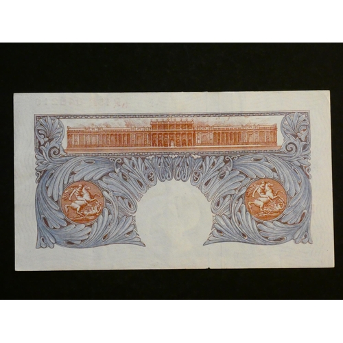 3 - GREAT BRITAIN.  Bank of England, 1 Pound, ND(1940-1948), emergency issue, sign. K.O. Peppiatt, B249 ... 