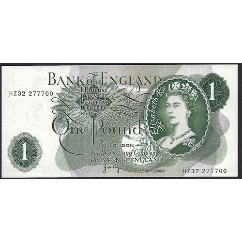 9 - GREAT BRITAIN.  Bank of England, various, including 10 Shillings, ND(1961-1962), sign. L.K. O'Brien,... 