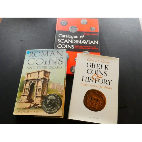 124 - BOOKS.  Colin Kraay, “GREEK COINS & HISTORY – SOME CURRENT PROBLEMS,” Methuen, 1969, hardcover in du... 