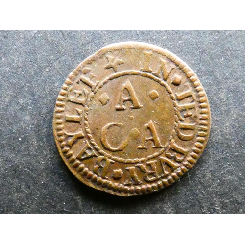 385 - TRADESMEN’S TOKENS, 17TH CENTURY.  Gloucestershire, Farthing, Tetbury, obverse; OBADIAH ARROWSMITH, ... 