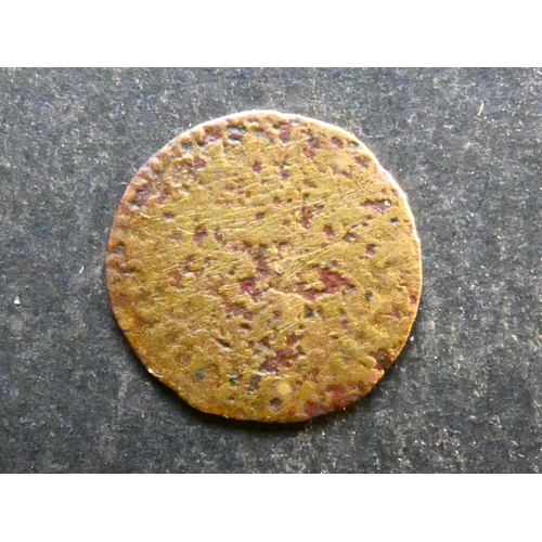 387 - TRADESMEN’S TOKENS, 17TH CENTURY.  Hertfordshire, Farthing, Ware, obverse; AT THE BRIDGE FOOT GROCER... 