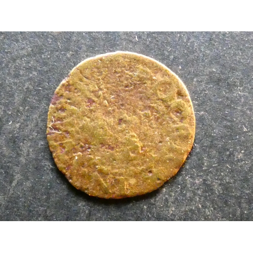 387 - TRADESMEN’S TOKENS, 17TH CENTURY.  Hertfordshire, Farthing, Ware, obverse; AT THE BRIDGE FOOT GROCER... 