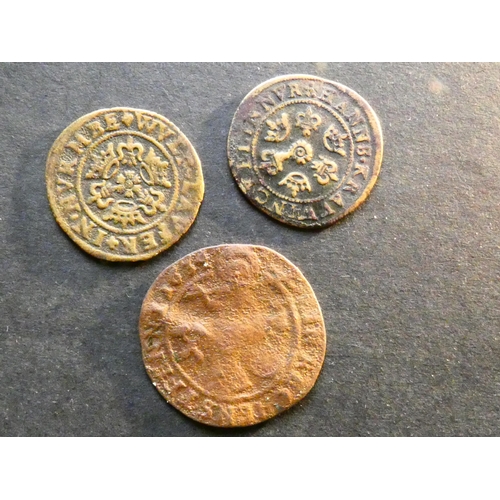 505 - GERMANY.  Mediaeval Nuremburg jetons, x2, including Hans Krauwinckel GOTES REICH BLIBT EWICK, and Wu... 