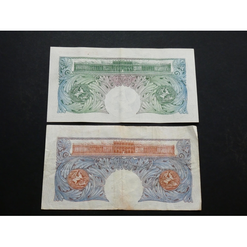 72 - GREAT BRITAIN, BANK OF ENGLAND.  1 Pound.  Various, including PEPPIATT, B249 (BE47g), prefix J06E, P... 