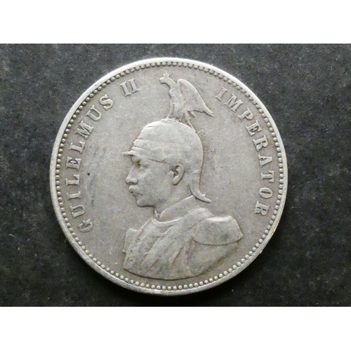 238 - GERMAN EAST AFRICA.  Silver 1 Rupie, 1907J, KM10, NF