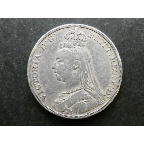 252 - UNITED KINGDOM.  Crown.  1889, S-3921, NF