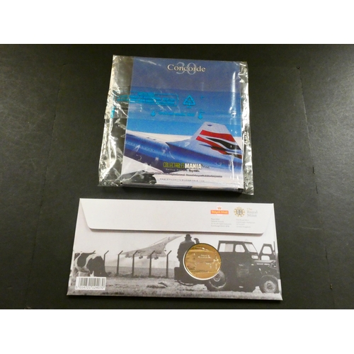 550 - MEDALLIONS, NATIONAL & LOCAL.  Concorde, including 2006, 30th anniversary of first passenger flight,... 