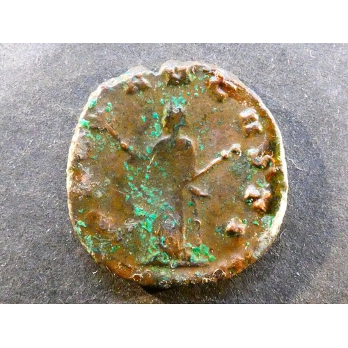 31 - ROMAN EMPIRE.  Various, including Faustina Junior (daughter of Marcus Aurelius, 161-180 CE), brass S... 