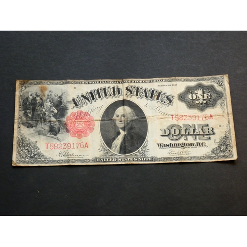 14 - UNITED STATES OF AMERICA.  1 Dollar, 1917, P-187, VG