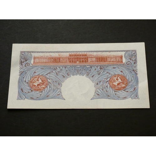 23 - GREAT BRITAIN, BANK OF ENGLAND.  1 Pound.  Sign. PEPPIATT, B249 (BE47j), serial number J86H 054062, ... 