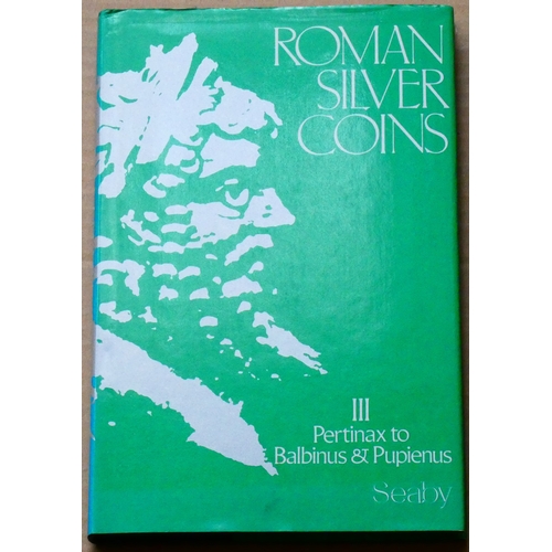 74 - BOOKS  David R. Sear, ROMAN COINS AND THEIR VALUES, 1983, 3rd revised edition, reprinted, 8vo, hardc... 