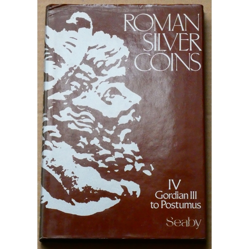 74 - BOOKS  David R. Sear, ROMAN COINS AND THEIR VALUES, 1983, 3rd revised edition, reprinted, 8vo, hardc... 