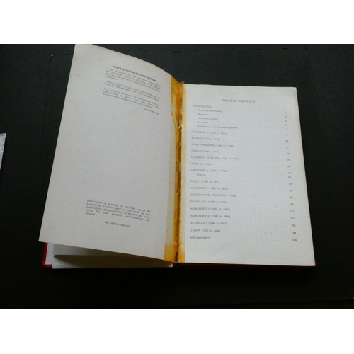 81 - BOOK.  Robert P Harris, “A GUIDEBOOK OF RUSSIAN COINS 1725 TO 1972,” 2nd edition, 1974, hardcover la... 