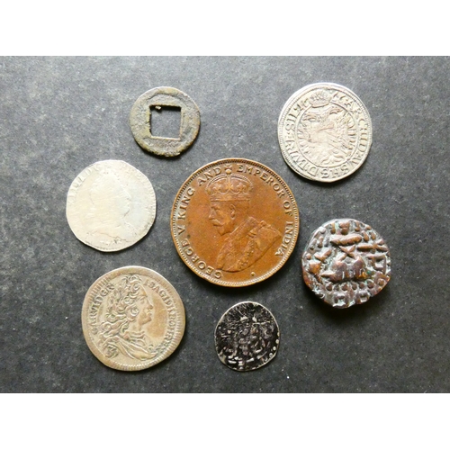 138 - COLLECTION. GERMAN STATES.  Silesia, Leopold I (1657-1705), silver 3 Kreuzer, 1666 SHS, Breslau mint... 