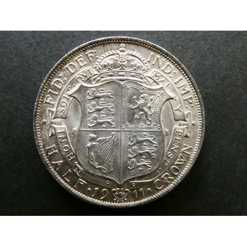 176 - UNITED KINGDOM.  Halfcrown.  1911, S-4011, EF