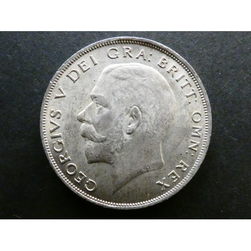 179 - UNITED KINGDOM.  Halfcrown.  1921, S-4021A, NEF, small flan flaw on obverse.